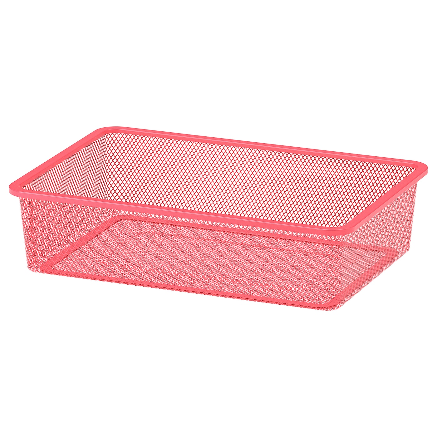 Ящик для хранения игрушек - TROFAST IKEA/ ТРУФАСТ ИКЕА, 42x30x10 см, розовый