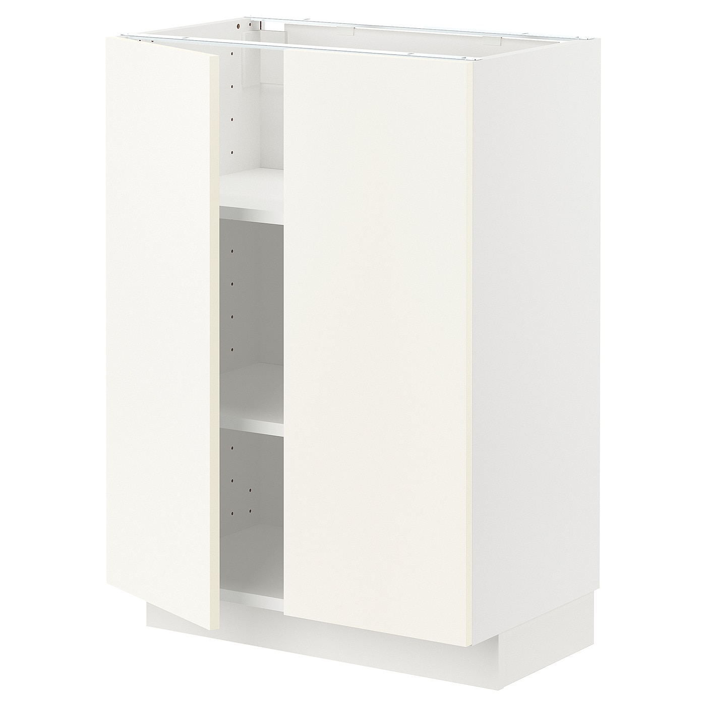 Напольный кухонный шкаф  - IKEA METOD, 88x39x60см, белый, МЕТОД ИКЕА