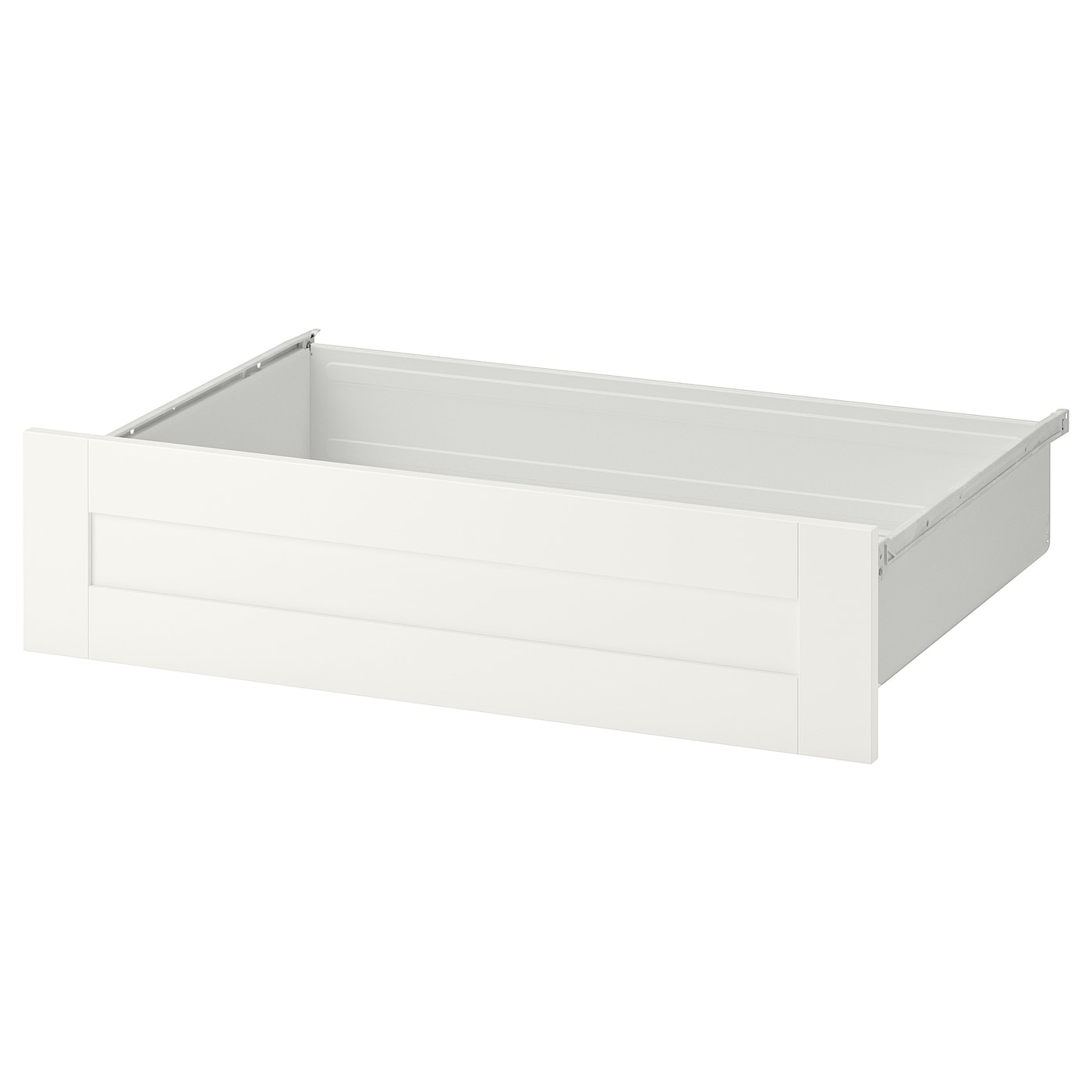 Ящик - IKEA SANNIDAL/САННИДАЛЬ ИКЕА, 20х57х80 см, белый