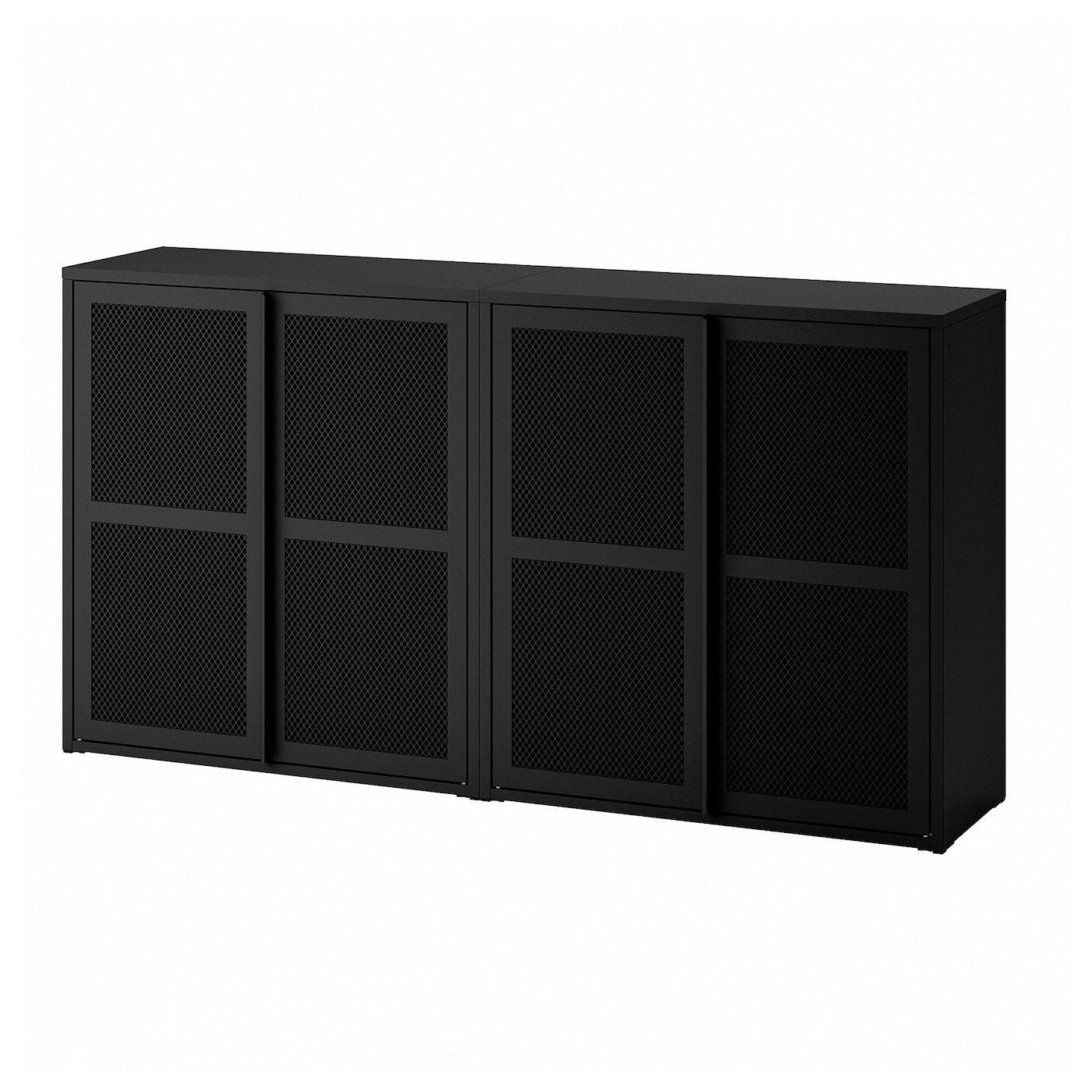 Шкаф - IVAR IKEA/ ИВАР ИКЕА, 160х83 см, черный