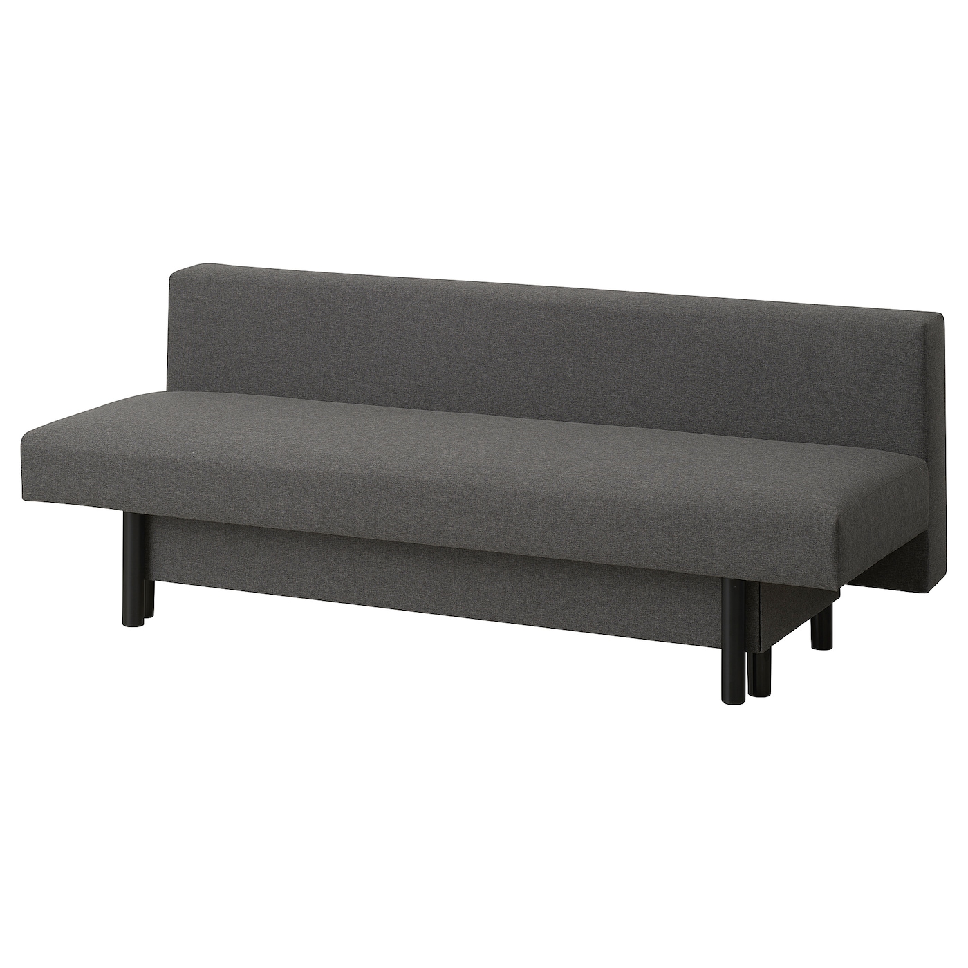3-местный диван-кровать - IKEA RÄFSTA/RAFSTA, 71x95x194см, серый, РАФСТА ИКЕА