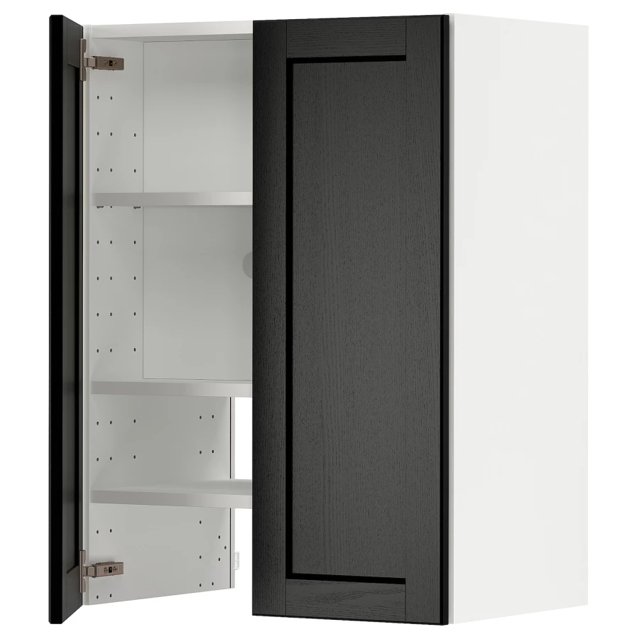 Шкаф под вытяжку -  METOD  IKEA/  МЕТОД ИКЕА, 60х80 см, белый/черный (изображение №1)