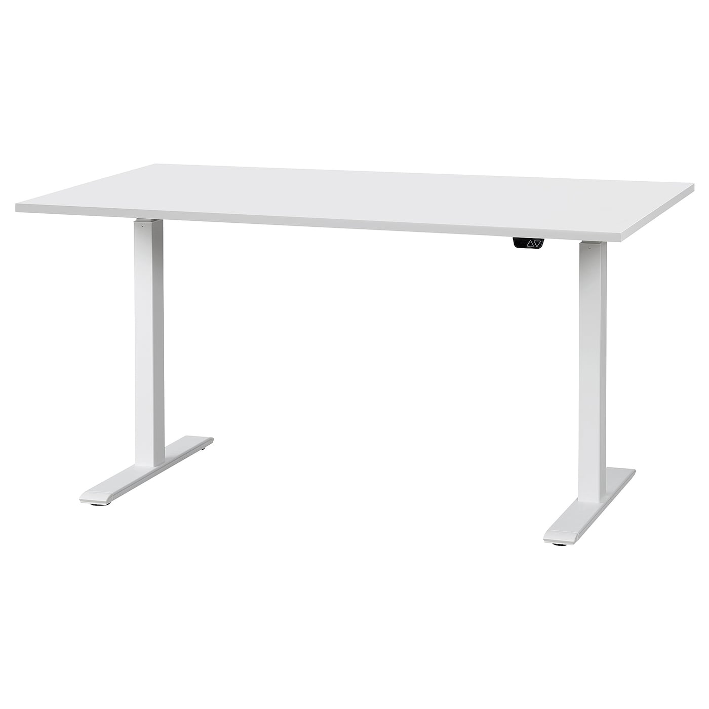 Письменный стол - IKEA RODULF, 140х80х70-117 см, белый, РОДУЛЬФ ИКЕА