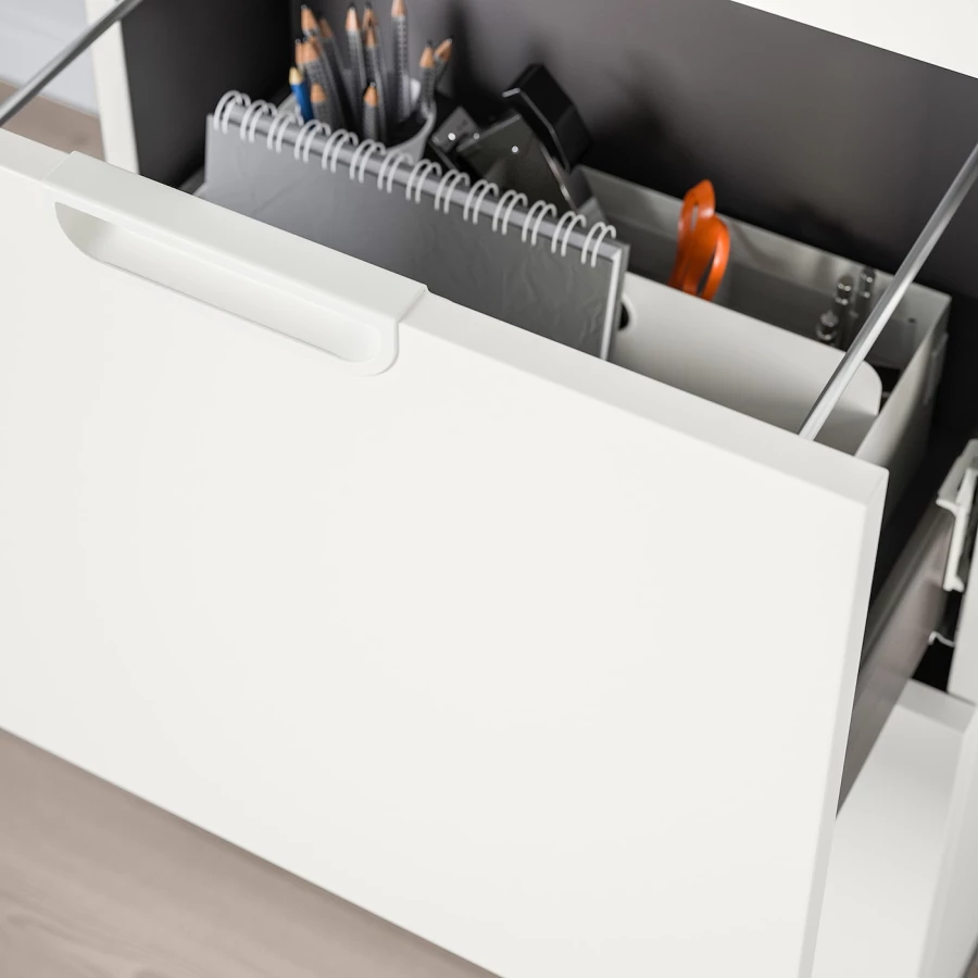 Шкаф для документов - IKEA GALANT/ГАЛАНТ ИКЕА, 120х45х51 см, белый (изображение №4)
