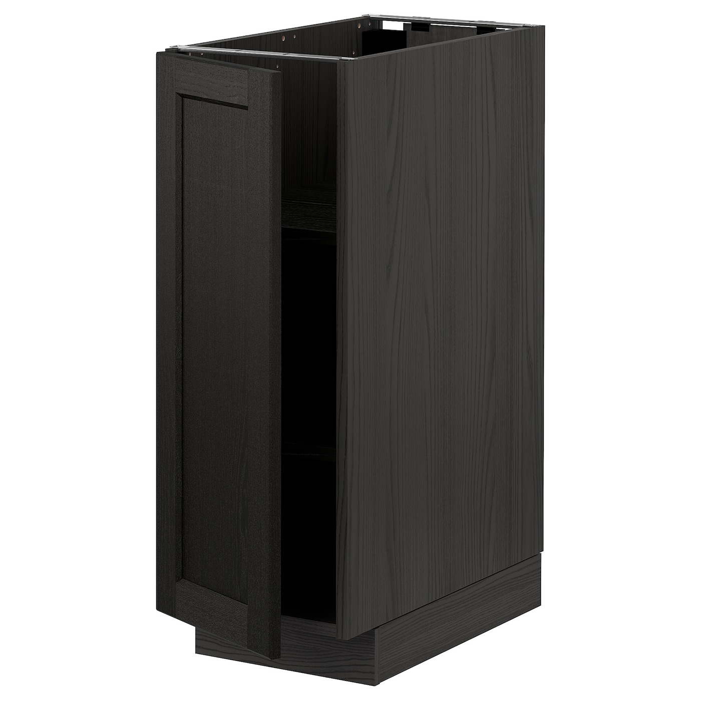 Тумба - IKEA METOD/МЕТОД ИКЕА, 80х60 см, черный