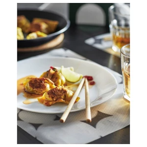 Второе фото. Тарелка - IKEA OFTAST, 25 см, белый, ОФТАСТ ИКЕА