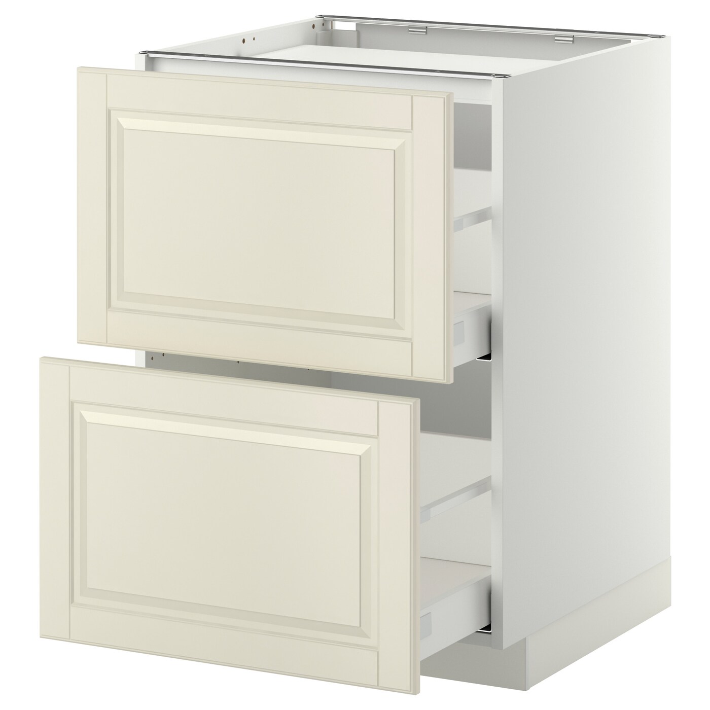 Напольный шкаф - METOD / MAXIMERA IKEA/ МЕТОД/ МАКСИМЕРА ИКЕА,  60х88 см, белый/светло-бежевый