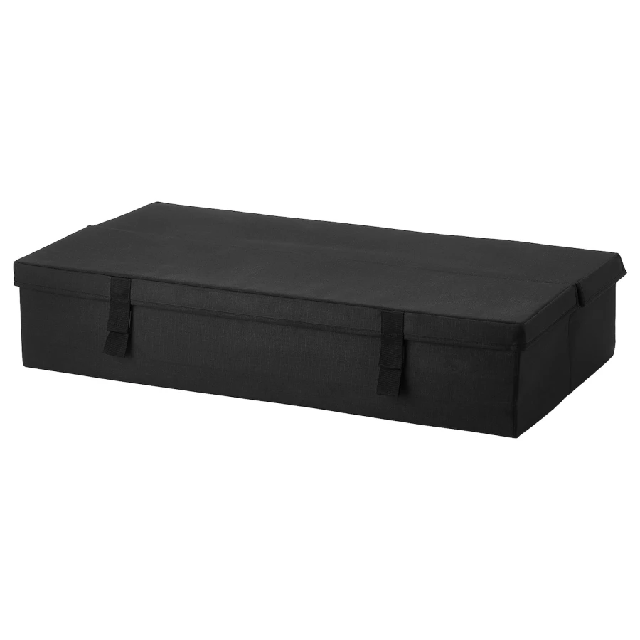 Органайзер - IKEA LYCKSELE/ ЛИКСЕЛЕ ИКЕА, 92x55x21 см, черный (изображение №1)