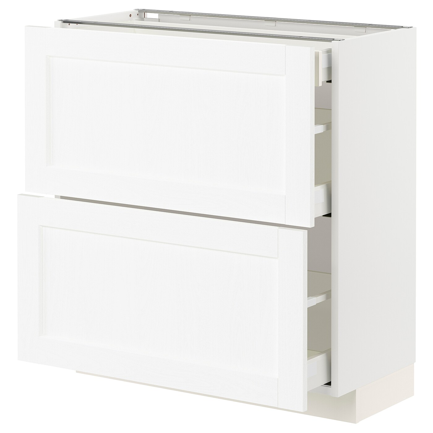 Напольный шкаф - METOD / MAXIMERA IKEA/ МЕТОД/ МАКСИМЕРА ИКЕА,  80х37 см, белый