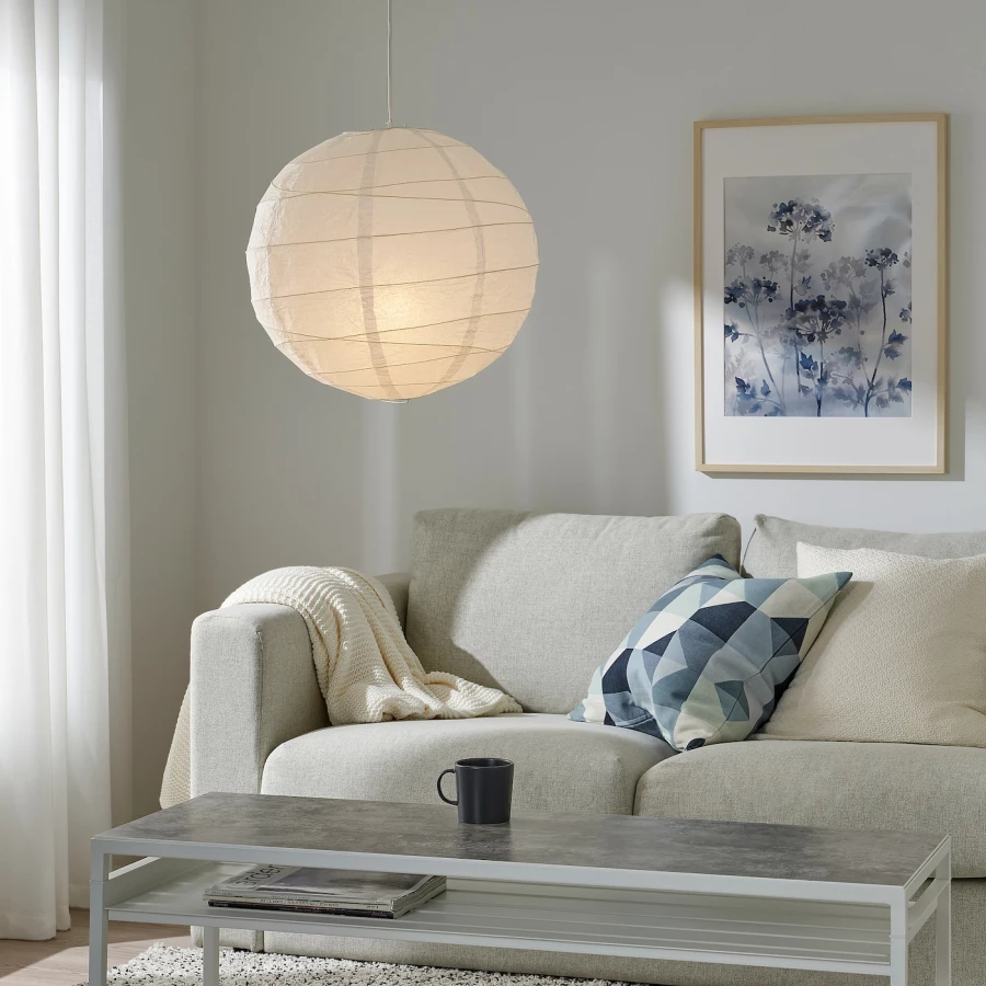 Подвесной светильник - REGOLIT/HEMMA IKEA / РЕГОЛИТ / ХЕММА ИКЕА, 45 см, белый (изображение №2)