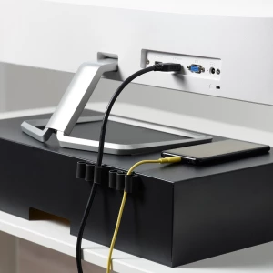 Второе фото. Держатель кабеля - KALKSTUFF IKEA/ КАЛКСТУФФ ИКЕА, черный