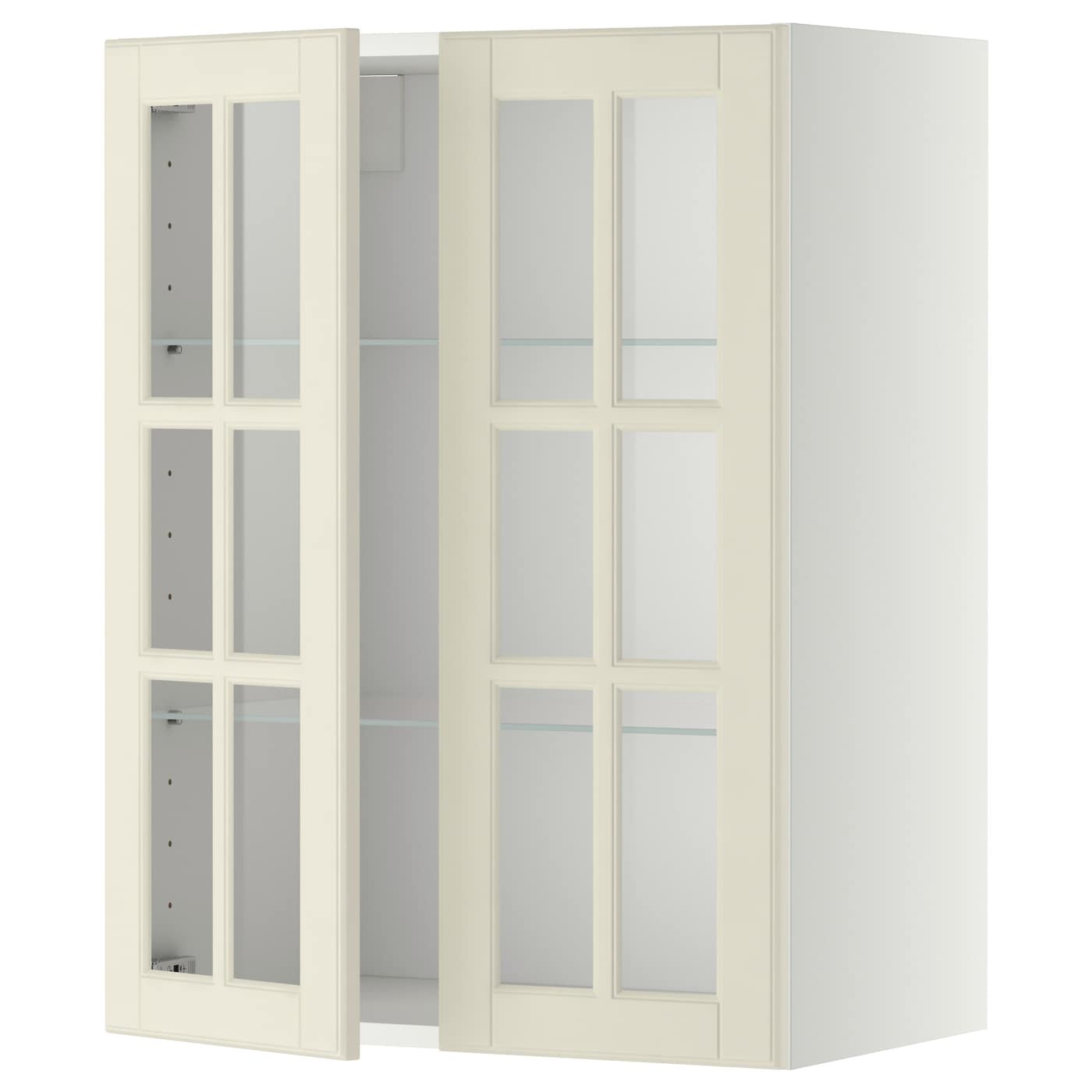 Шкаф  - METOD  IKEA/  МЕТОД ИКЕА, 80х60 см, белый/бежевый