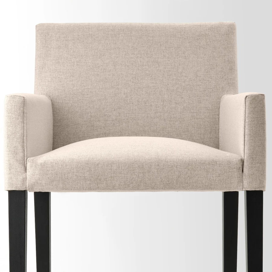Стол и 6 стульев - STRANDTORP / MÅRENÄS IKEA/СТРАНДТОРП/МАРЕНЭС ИКЕА, 205х95х75 см, коричневый/белый (изображение №7)