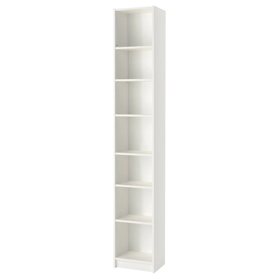 Стеллаж - IKEA BILLY, 40х40х237 см, белый, БИЛЛИ ИКЕА (изображение №1)