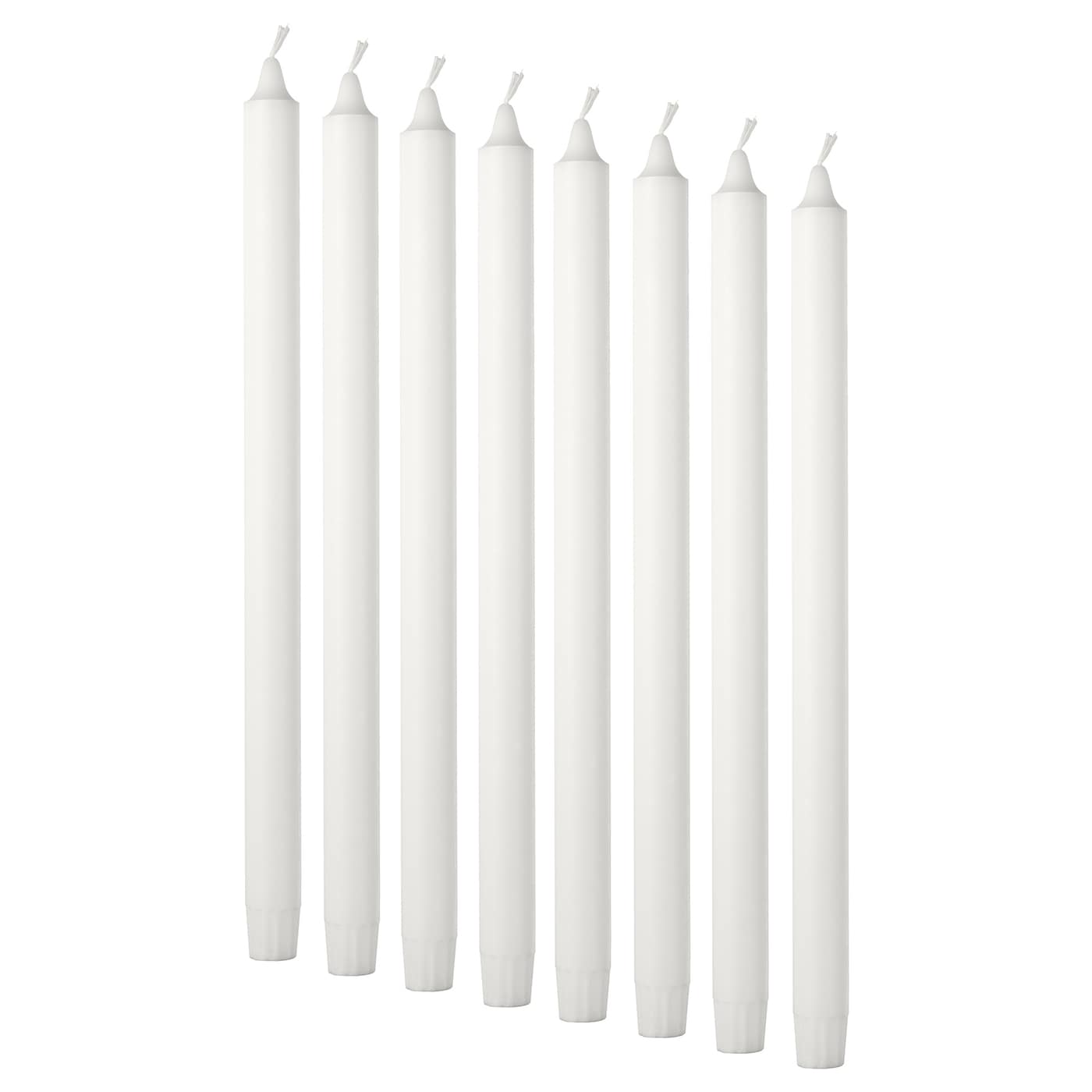 Свеча для люстры - IKEA JUBLA/ДЖУБЛА ИКЕА, 35х2,2 см, 8 шт