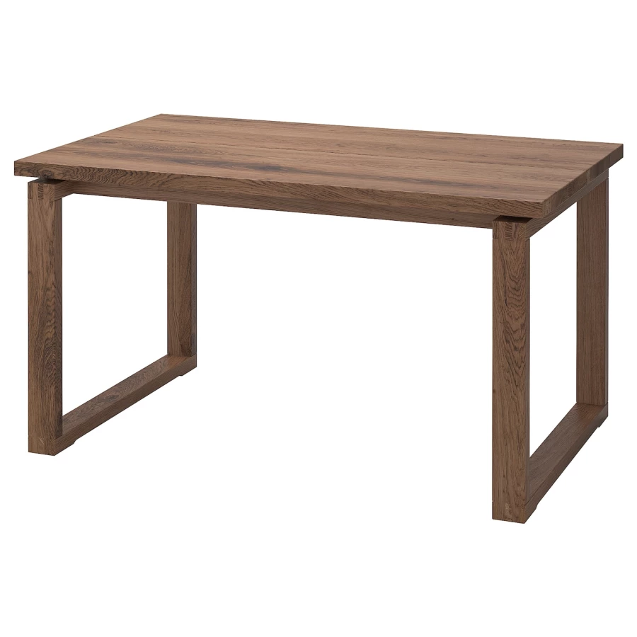 Стол обеденный - IKEA MÖRBYLÅNGA/MORBYLANGA, 140х85х75 см, коричневый, МОРБИЛОНГА ИКЕА (изображение №1)