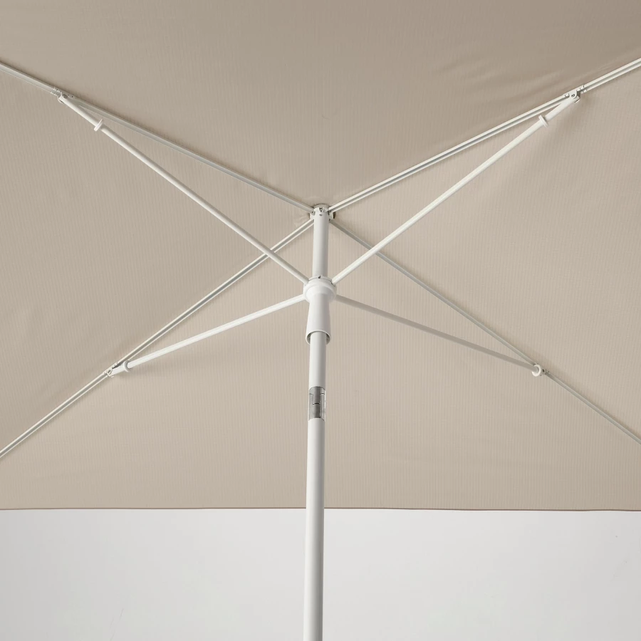 Зонт - TVETÖ / TVETО IKEA/ ТВЕТЁ ИКЕА,  180 см, бежевый (изображение №5)