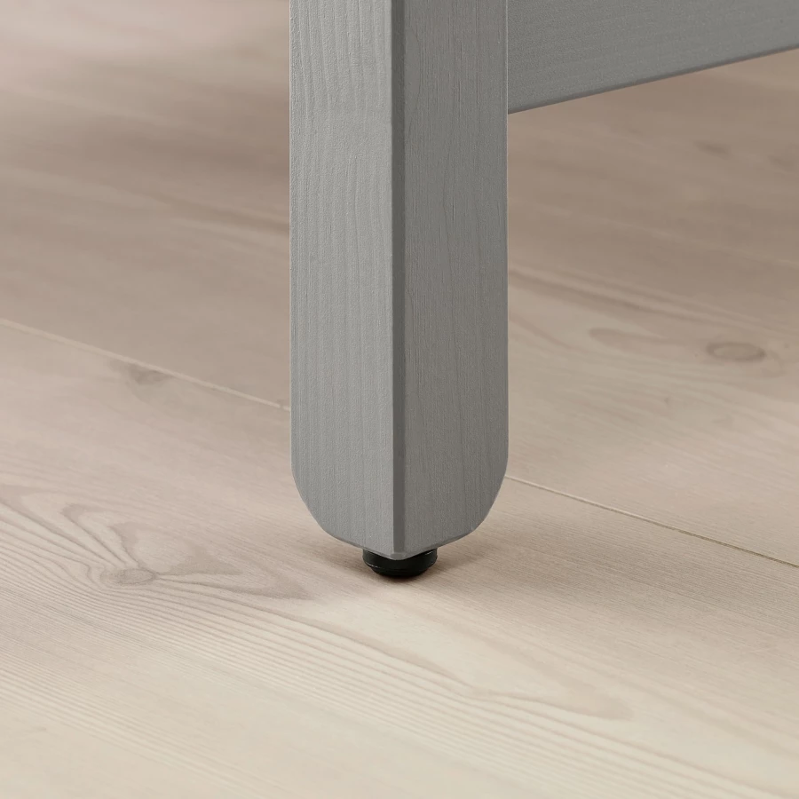 Журнальный стол - HAVSTA  IKEA/ ХАВСТА ИКЕА, 100х48х75 см, серый (изображение №4)