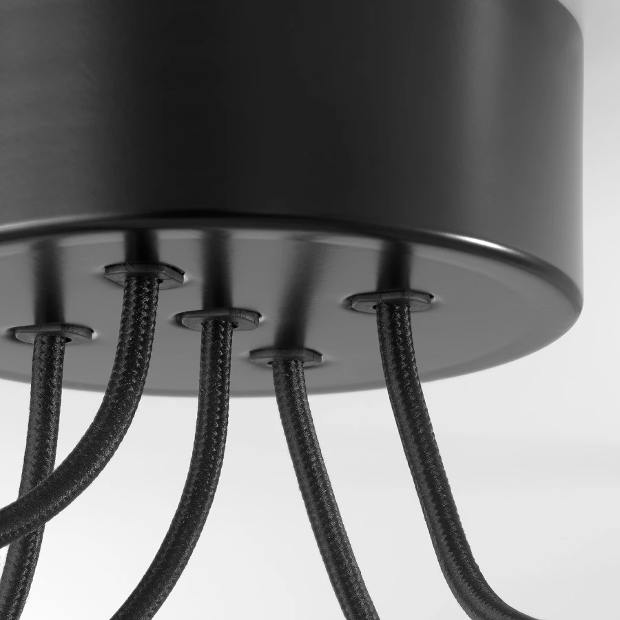 Подвесной светильник - BENGTSBOL IKEA/ БЕНГТСБОЛ ИКЕА,  12 см, черный (изображение №3)
