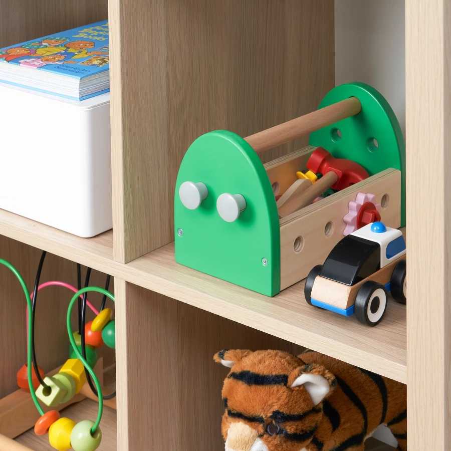Набор игрушечных инструментов из 13 предметов - IKEA BLOMFLUGA/БЛОМФЛЮГА ИКЕА, разноцветный (изображение №6)