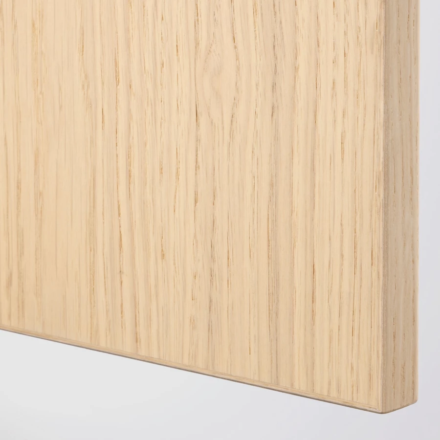 Дверь с петлями - FORSAND IKEA/ФОРСАНД ИКЕА, 195х50 см,  под беленый дуб (изображение №3)