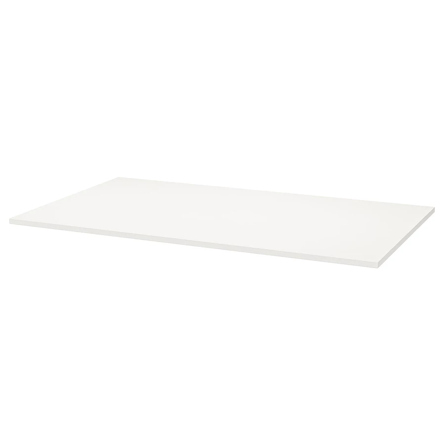 Столешница - IKEA TROTTEN/ТРОТТЕН ИКЕА, 140х80х2 см, белый (изображение №1)