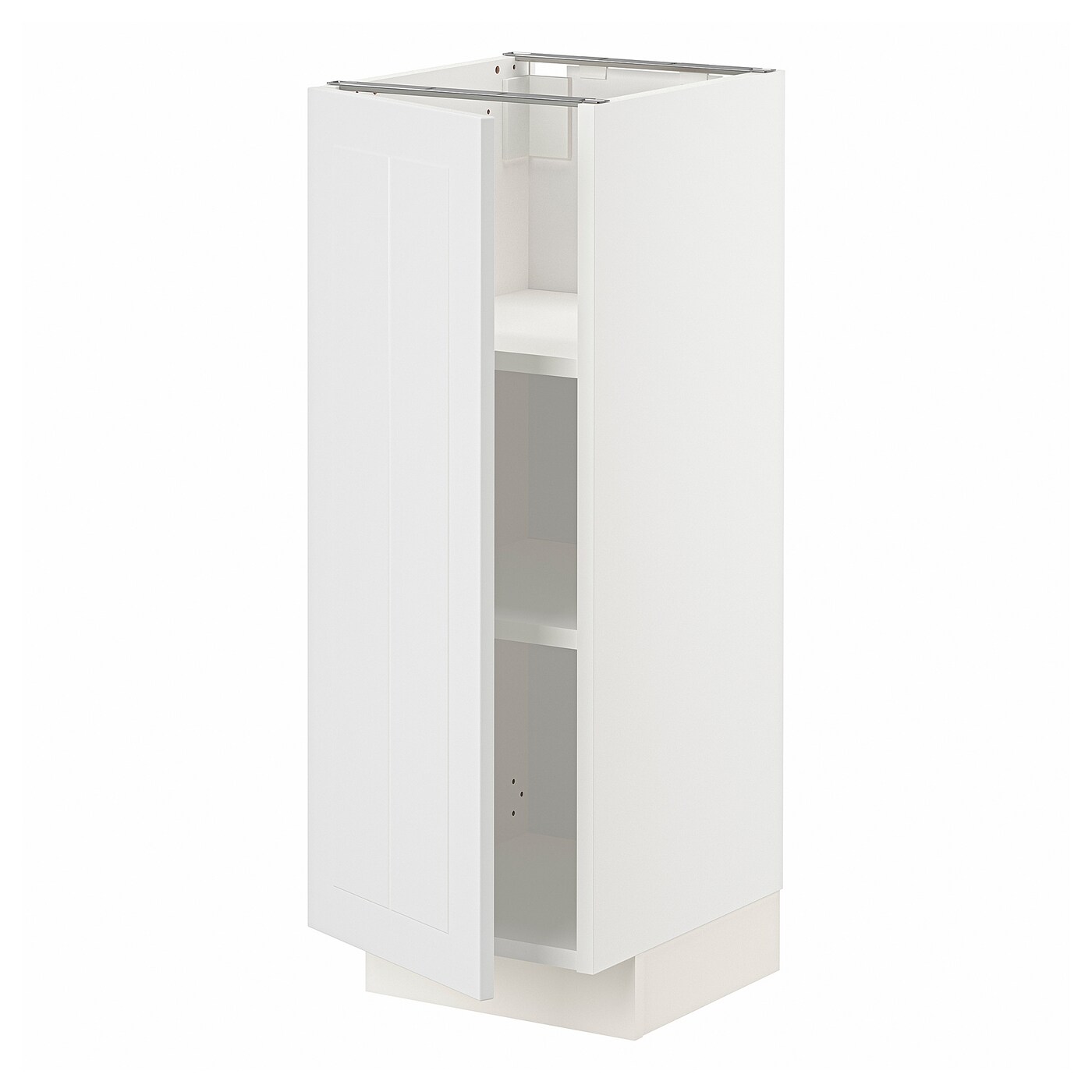 Напольный кухонный шкаф  - IKEA METOD, 88x39x30см, белый, МЕТОД ИКЕА