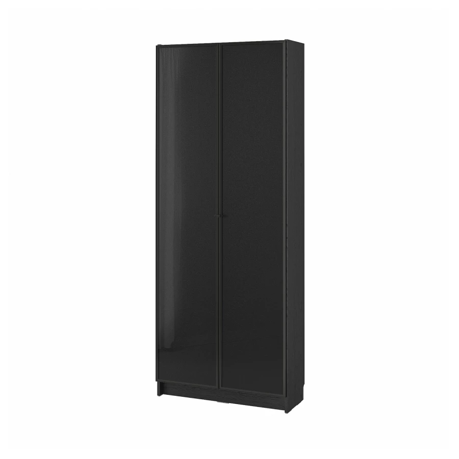 Книжный шкаф - BILLY / HÖGBO / HОGBO IKEA/БИЛЛИ / ХЁГБО ИКЕА,  202х80 см , белый/ под беленый дуб (изображение №1)