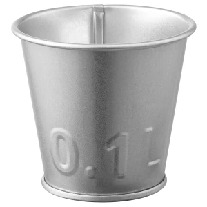 Горшок для растений - IKEA ÅKERBÄR/AKERBAR, 6 см, оцинкованный, ЭКЕРБОР ИКЕА