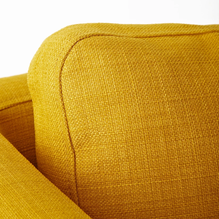 Кресло - IKEA EKERÖ/EKERO,  70Х73Х75 см, желтый, ЭКЕРЁ ИКЕА (изображение №4)