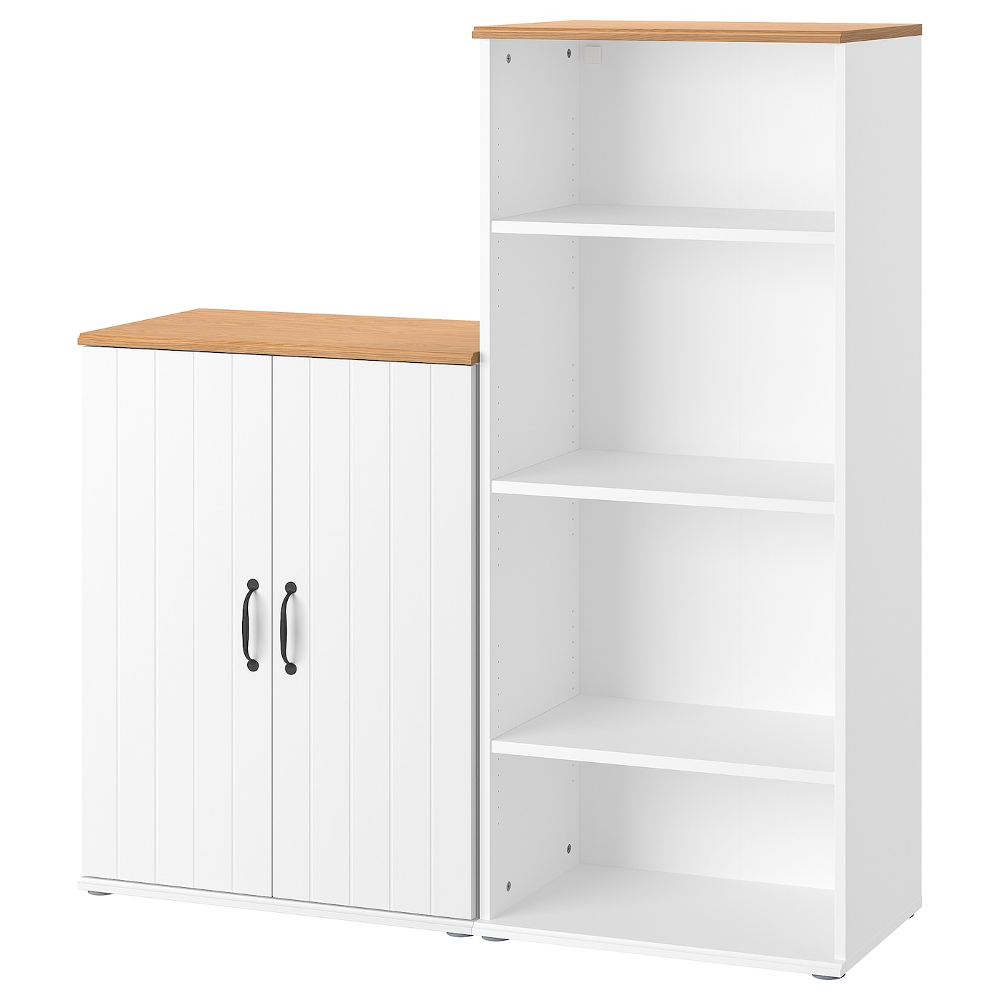 Шкаф для хранения - SKRUVBY IKЕA/ СКРУВБИ  ИКЕА/ 130x140х38 см, белый
