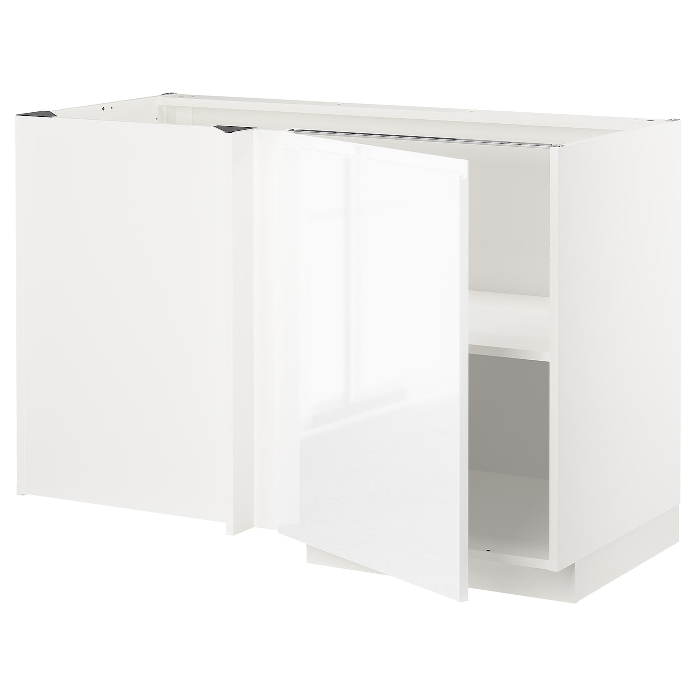 Напольный шкаф - IKEA METOD, 88x67,5x127,5см, белый, МЕТОД ИКЕА