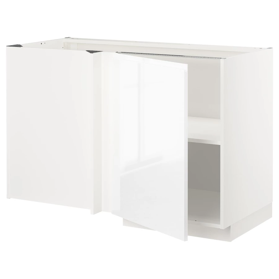 Напольный шкаф - IKEA METOD, 88x67,5x127,5см, белый, МЕТОД ИКЕА (изображение №1)