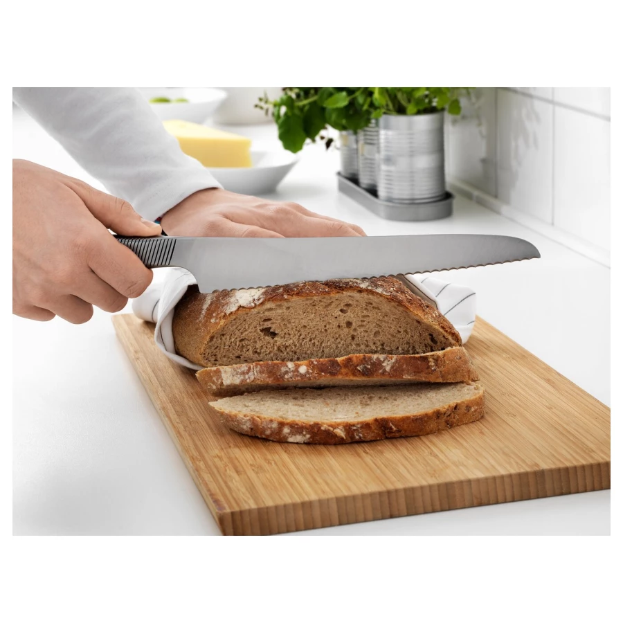 Нож для хлеба - IKEA IKEA 365+, 23 см, нержавеющая сталь ИКЕА/365+ ИКЕА (изображение №2)