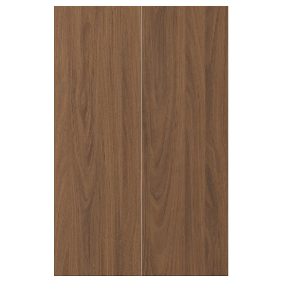 Дверца, 2 шт. - IKEA TISTORP, 80х25 см, коричневый, ТИСТОРП ИКЕА (изображение №1)