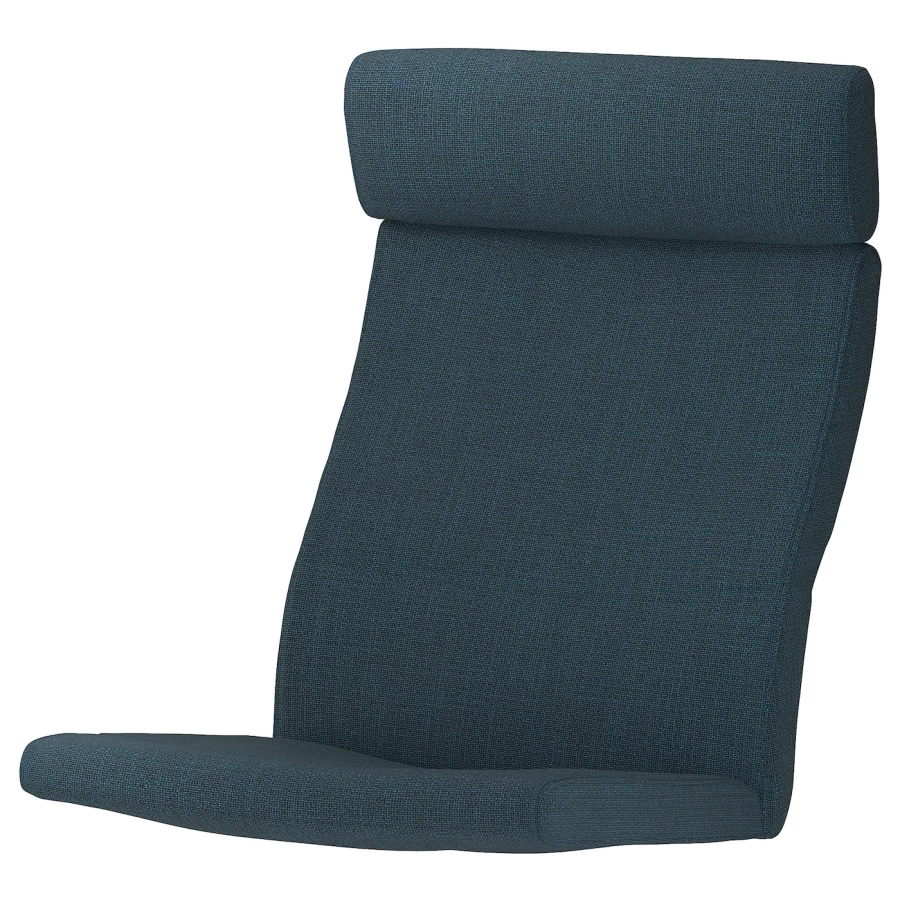 Подушка для кресла-качалки - POÄNG / POАNG  IKEA/  ПОЭНГ ИКЕА,  137х56 см,  темно-зеленый (изображение №1)
