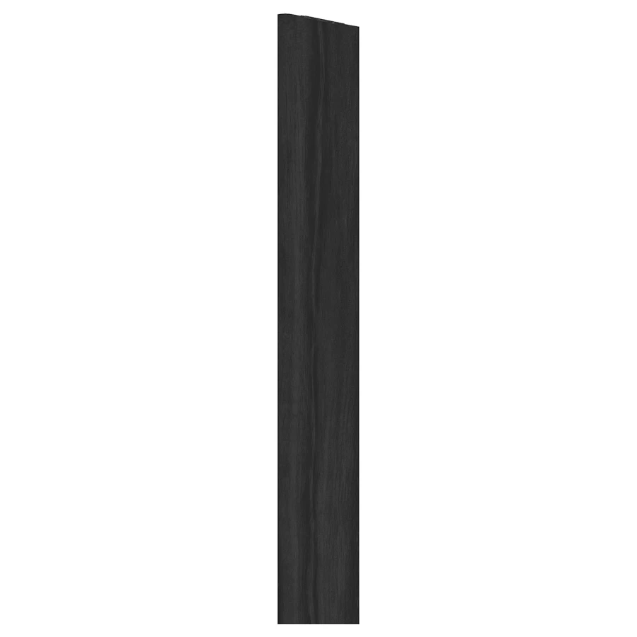 Защитная планка - METOD  IKEA/ МЕТОД ИКЕА, 220 см, черный (изображение №1)