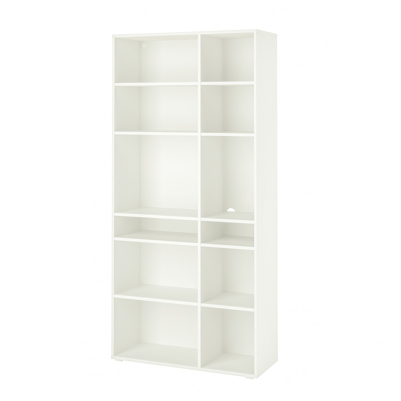 Открытый шкаф - VIHALS IKEA/ВИХАЛС ИКЕА, 37х95х200 см, белый