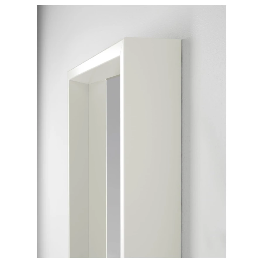 Зеркало - NISSEDAL IKEA/ НИССЕДАЛЬ ИКЕА, 40х150 см,  белый (изображение №3)