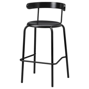 Барный стул - YNGVAR IKEA/ ИНГВАР ИКЕА, 99х53х51 см, черный