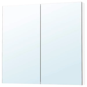 Зеркальный шкаф/дверь - IKEA LETTAN/ЛЕТТАН ИКЕА, 100х15х95 см