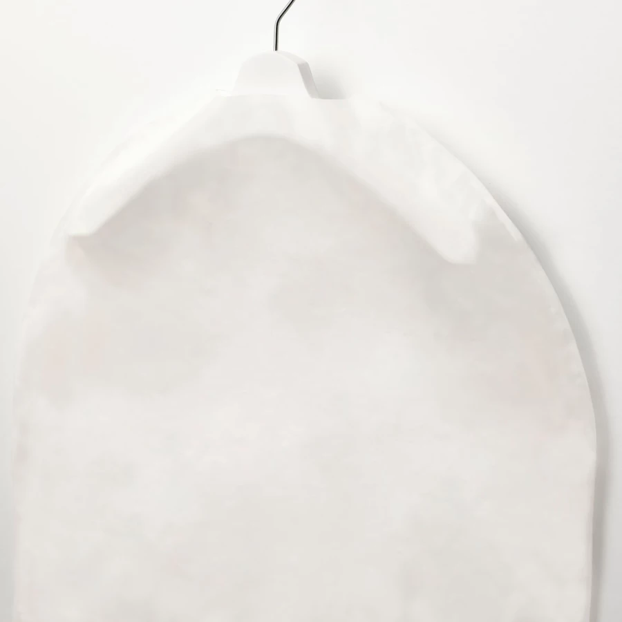 Чехол для одежды - RENSHACKA IKEA/РЕНШАККА  ИКЕА. 105х60 см, белый (изображение №4)
