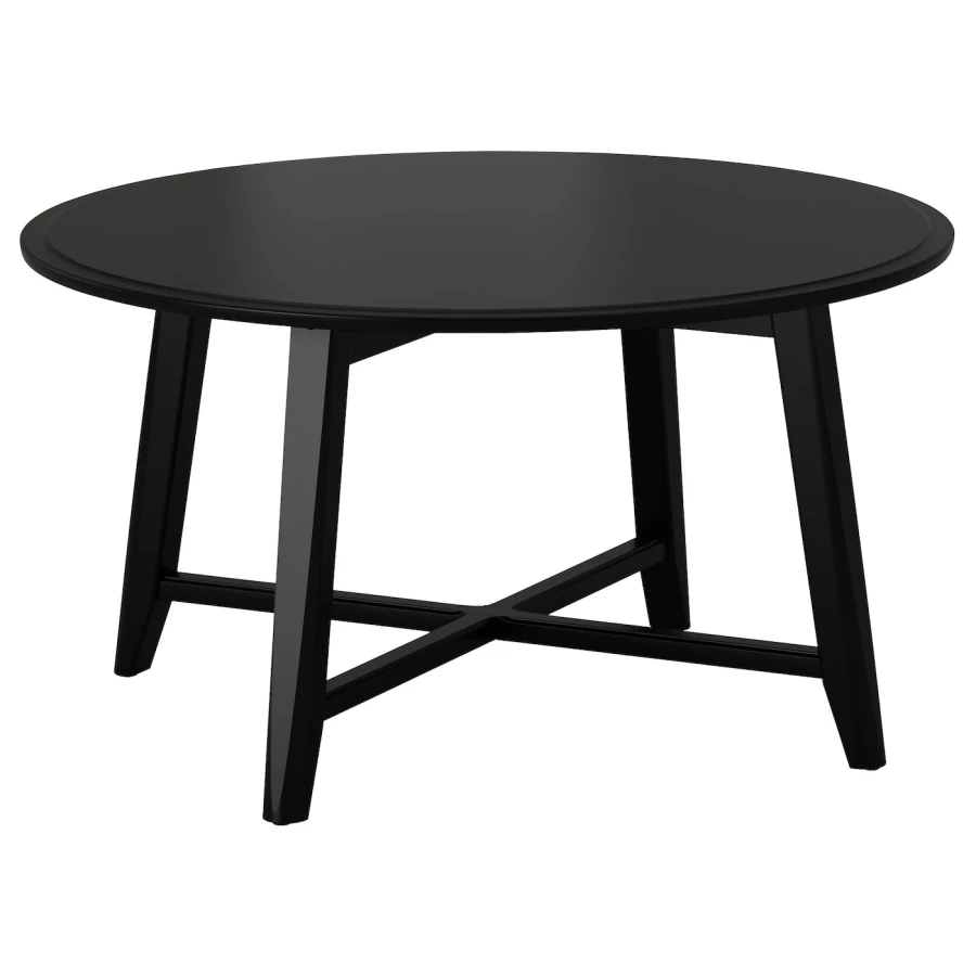 Журнальный стол - IKEA KRAGSTA/ИКЕА КРАГСТА,90х48 см, черный (изображение №1)