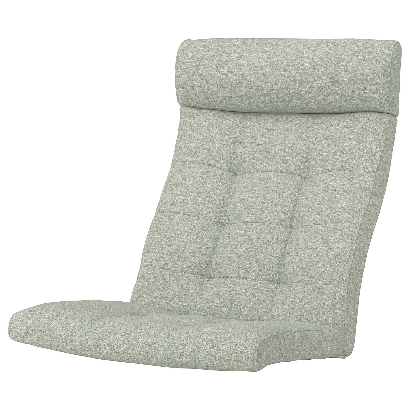 Подушка на кресло - POÄNG /POANG IKEA /  ПОЭНГ ИКЕА,  137х55 см, зеленый