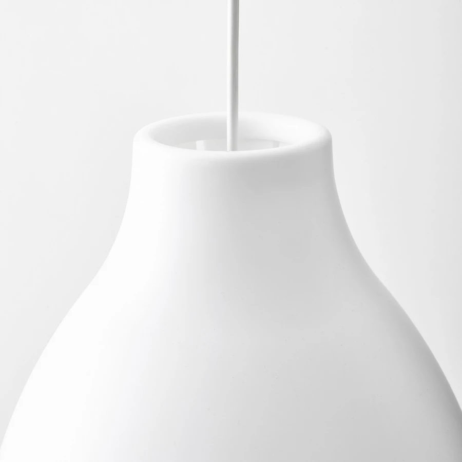 Подвесной светильник - MELODI  IKEA / МЕЛОДИ ИКЕА, 28 см, белый (изображение №5)