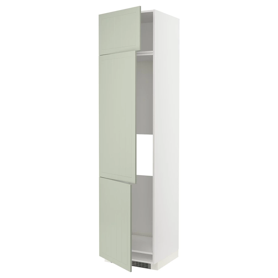 Шкаф для встроенной техники - IKEA METOD, 248x62x60см, белый, МЕТОД ИКЕА (изображение №1)