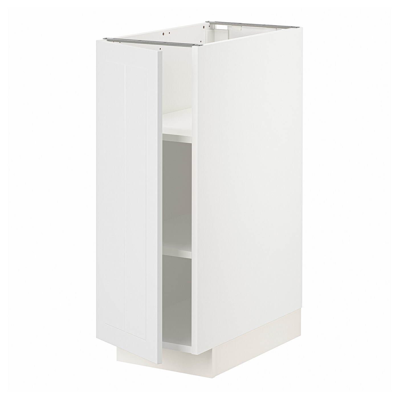 Напольный кухонный шкаф  - IKEA METOD, 88x62x30см, белый, МЕТОД ИКЕА