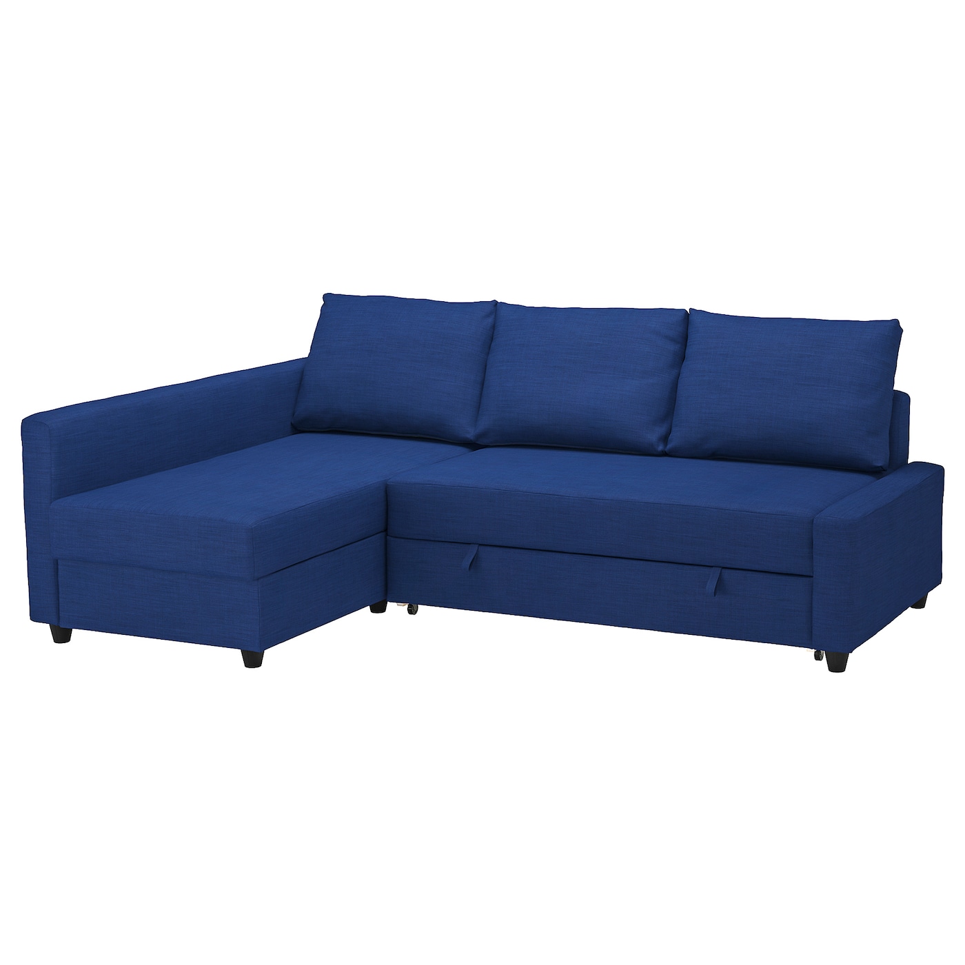 Угловой диван-кровать - IKEA FRIHETEN, 66x151x230см, синий, ФРИХЕТЭН ИКЕА