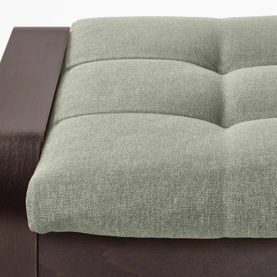 Кресло-качалка - POÄNG / POАNG IKEA/  ПОЭНГ ИКЕА,  72х62 см, зеленый (изображение №4)