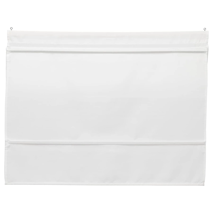 Римская штора - IKEA RINGBLOMMA, 160х60 см, белый, РИНГБЛУММА ИКЕА (изображение №1)